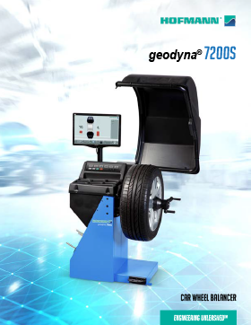 geodyna® 7200s Équilibreuse de roues avec écran LCD brochure
